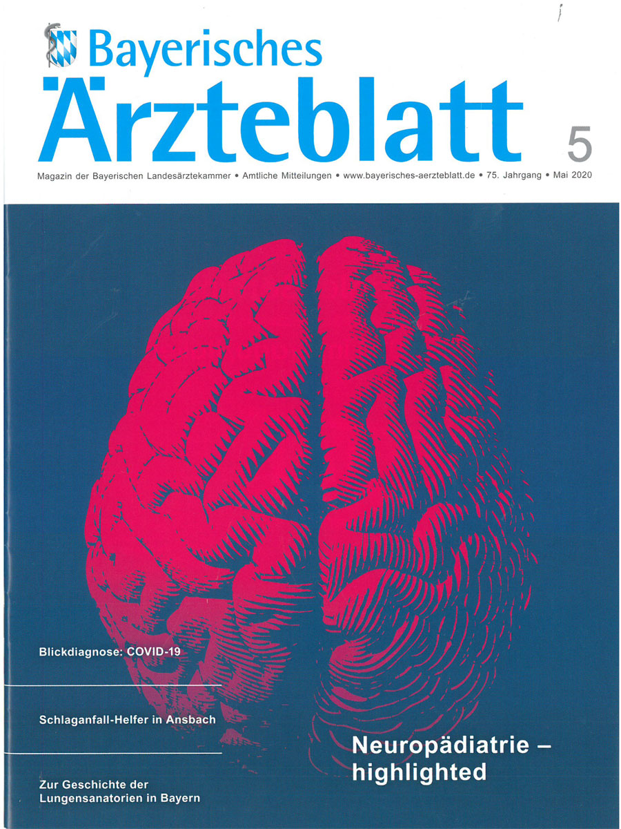 Bayerisches Ärzteblatt - Mai 2020 / Titelblatt
