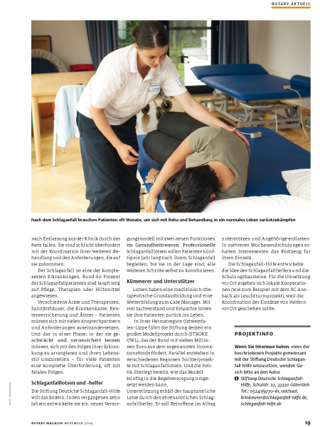 Rotary-Magazin - November 2019 / Seite 8